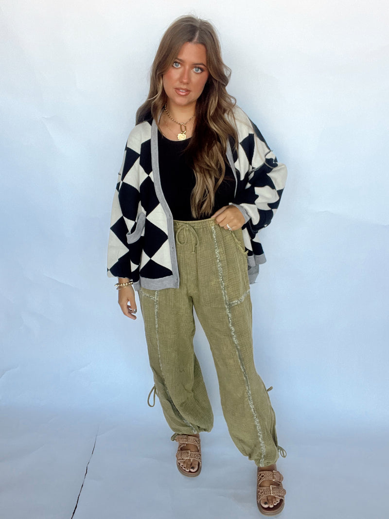 Gauze Jogger Pant