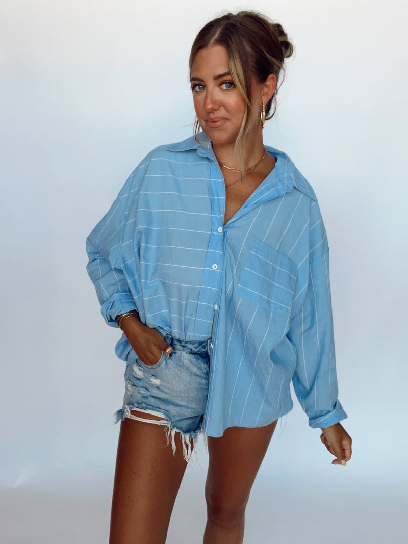 Chambray Island Top