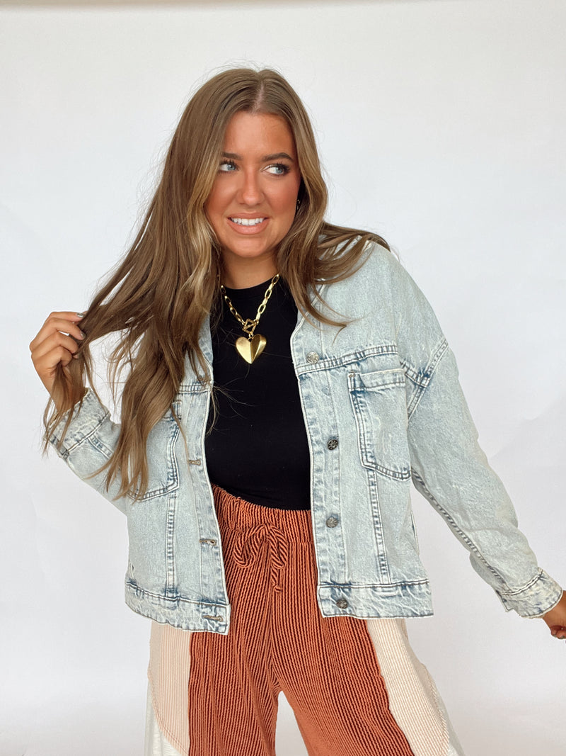 Oversized Denim Jacket