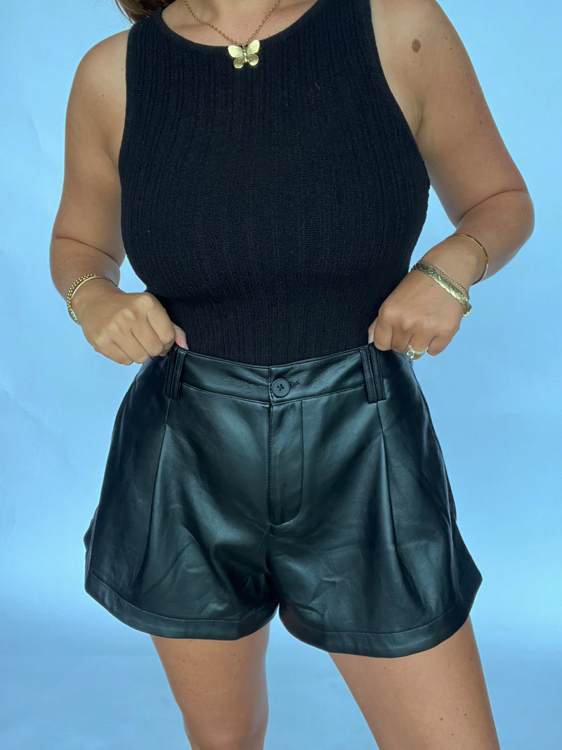 The Pleather Short