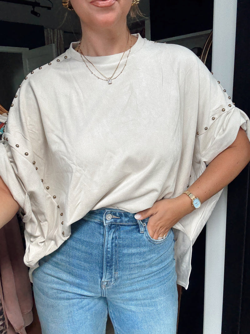 Stone Studded Top