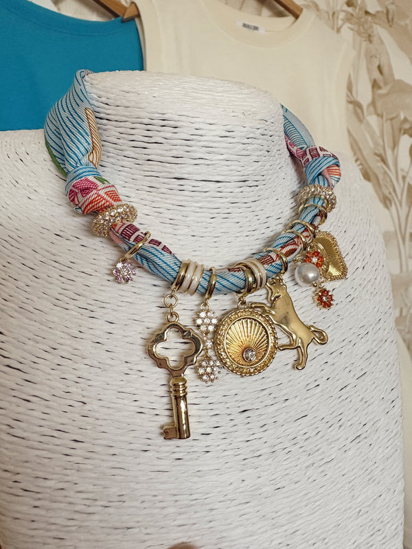 The Fallon Scarf Necklace