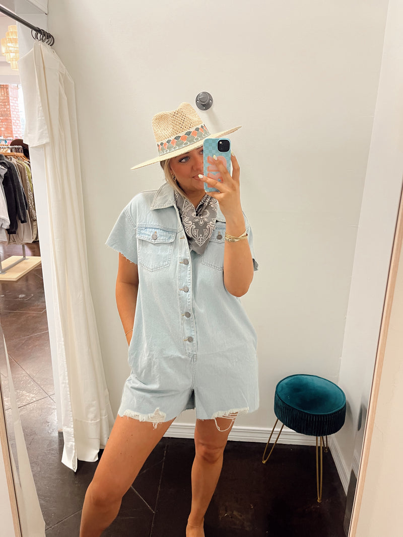 The Nicole Rodeo Romper