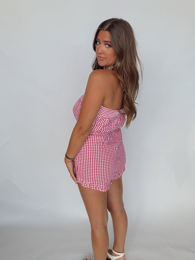 Seersucker Romper | RESTOCK