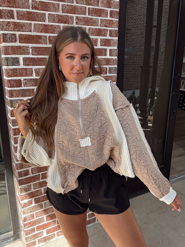 The Quilted Emmy Hoodie