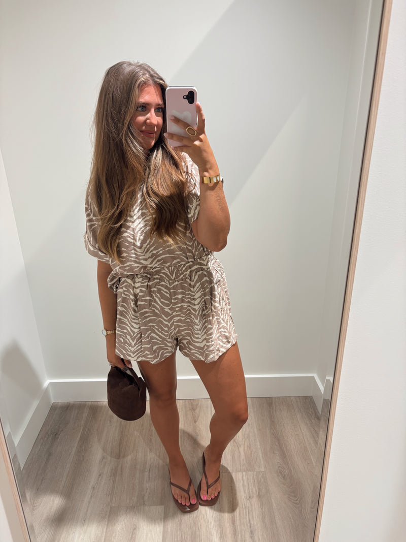 Zebra Flowy Set