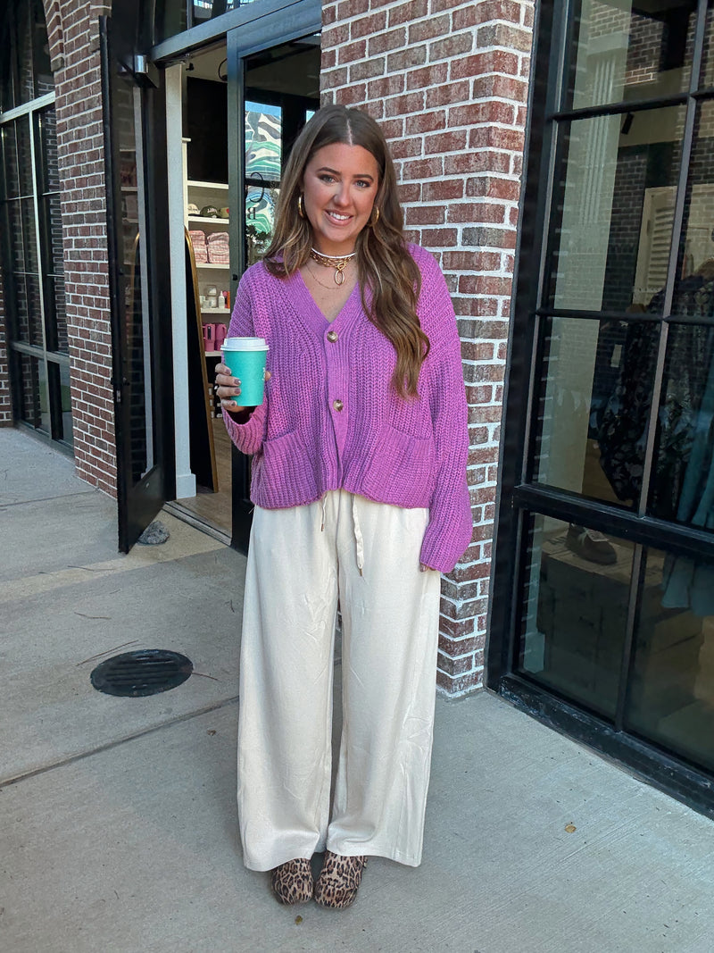 Orchid Cardigan