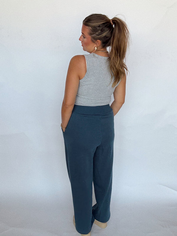Ribbed Grey Tank