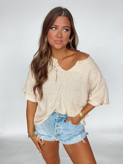 Knit Tessie Tan Top