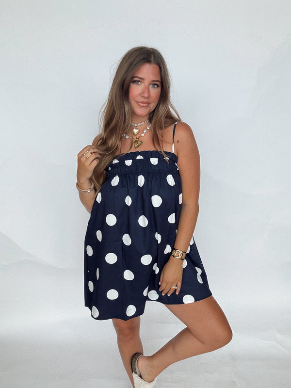 Polka Dot Mini Dress