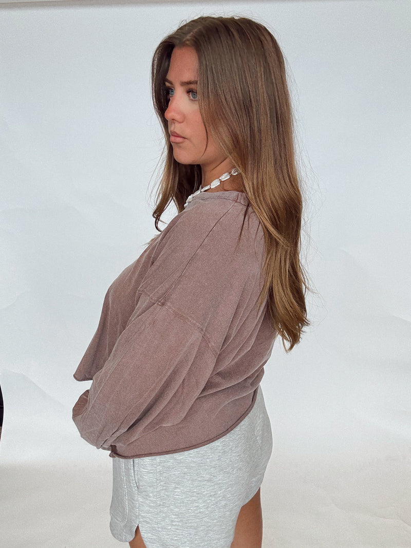The Tasha Top | Chestnut RESTOCK + NEW COLOR