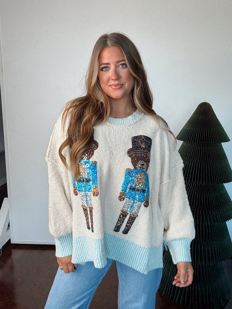 Bear Nutcracker Sweater
