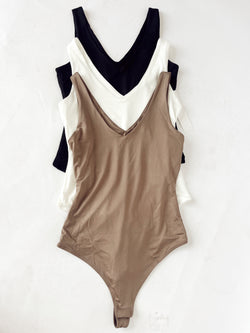 The V Neck Bodysuit