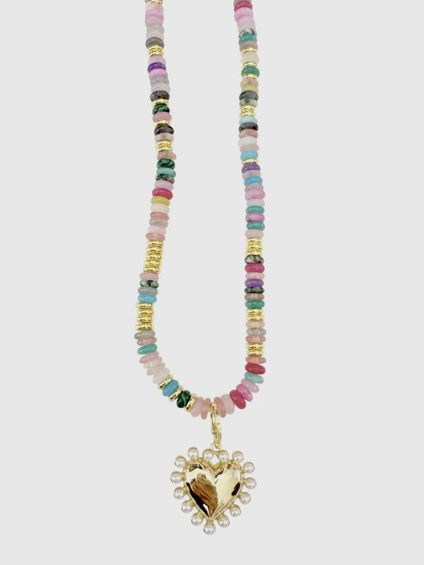 Cleo Rainbow Necklace