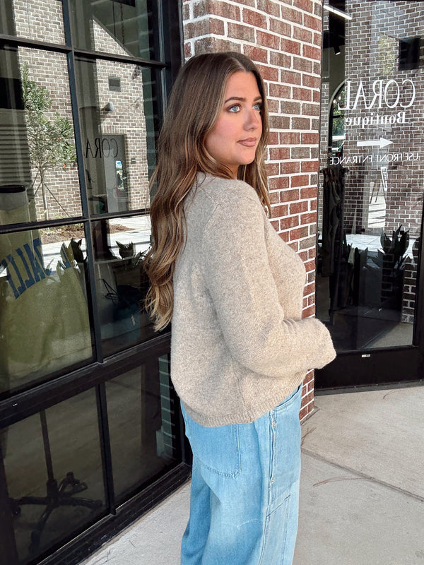 Timeless Mocha Sweater