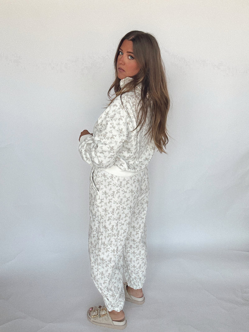 Floral Fleece Set