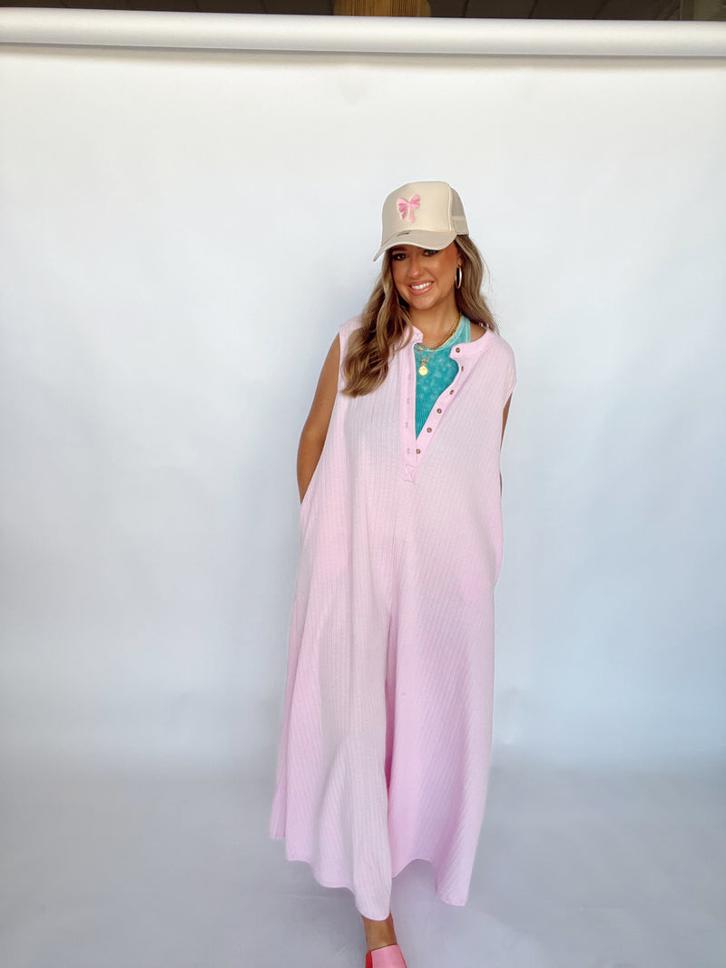 The Monica Jumpsuit | PINK