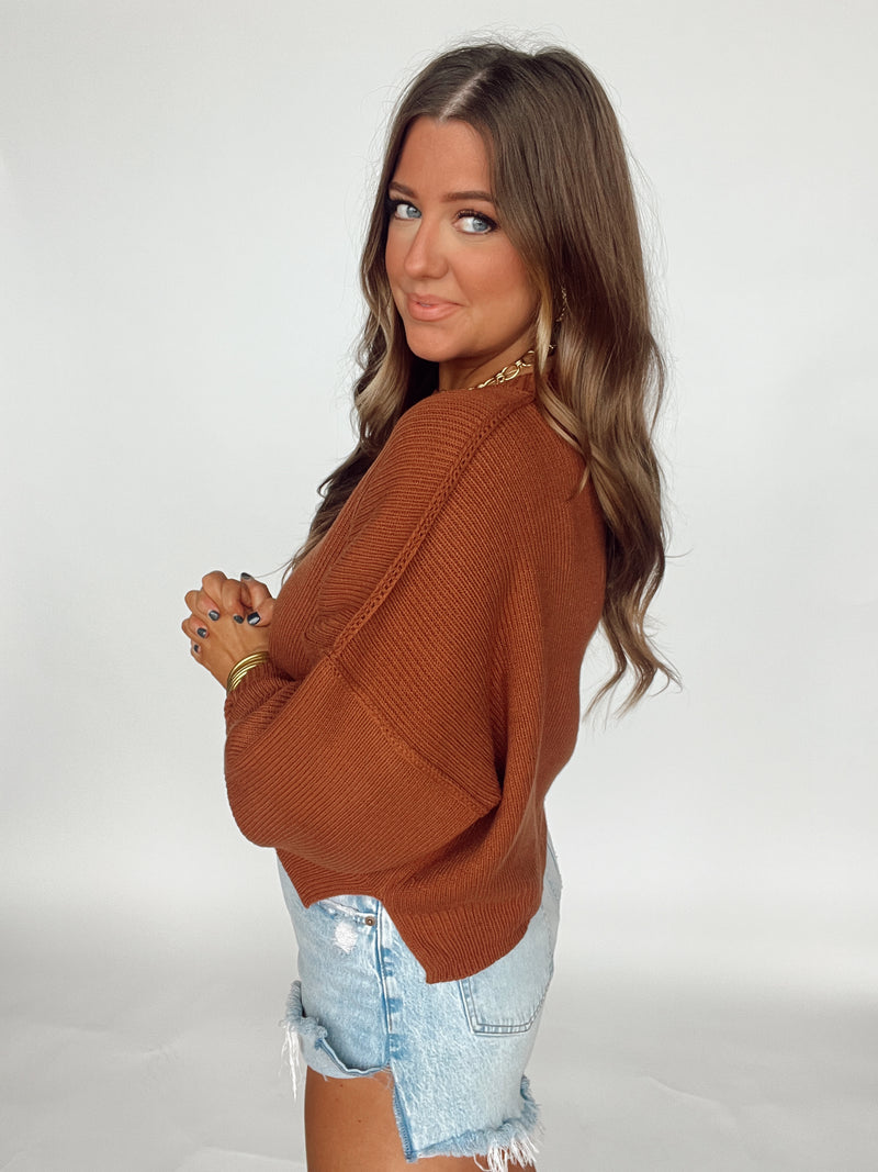 Brown Kacey Sweater