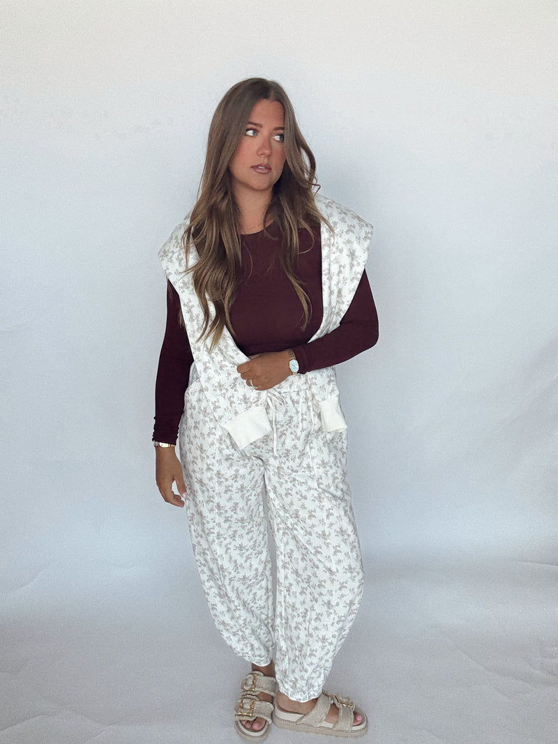 Floral Fleece Set