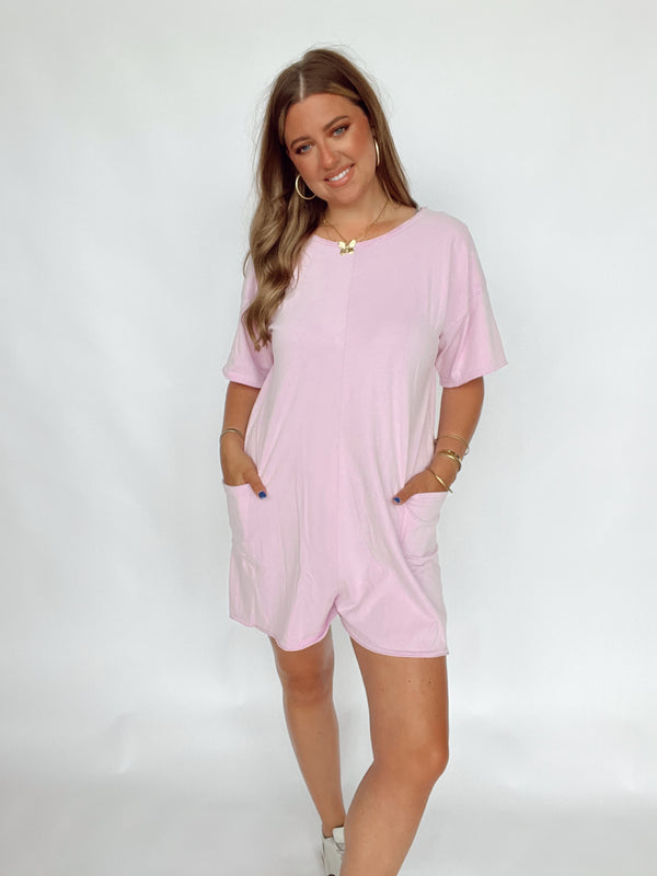 Lilac Hotshot Romper