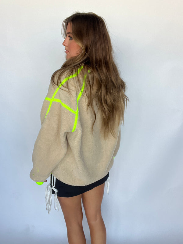 Neon Fleece Jacket