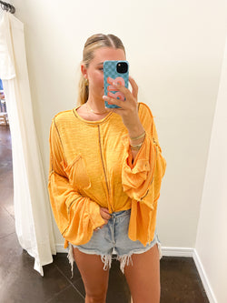 Oversized Balloon Sleeve Sweater | Mango