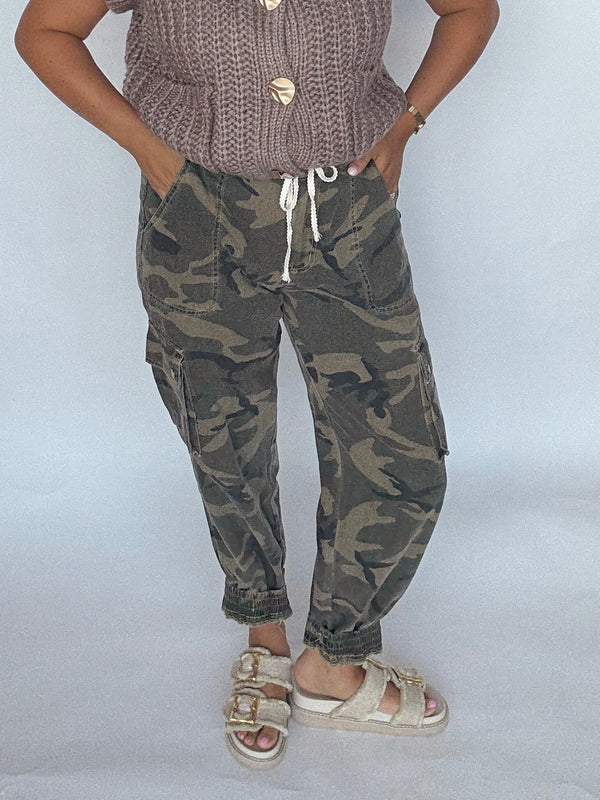 Camo Cargo Jogger