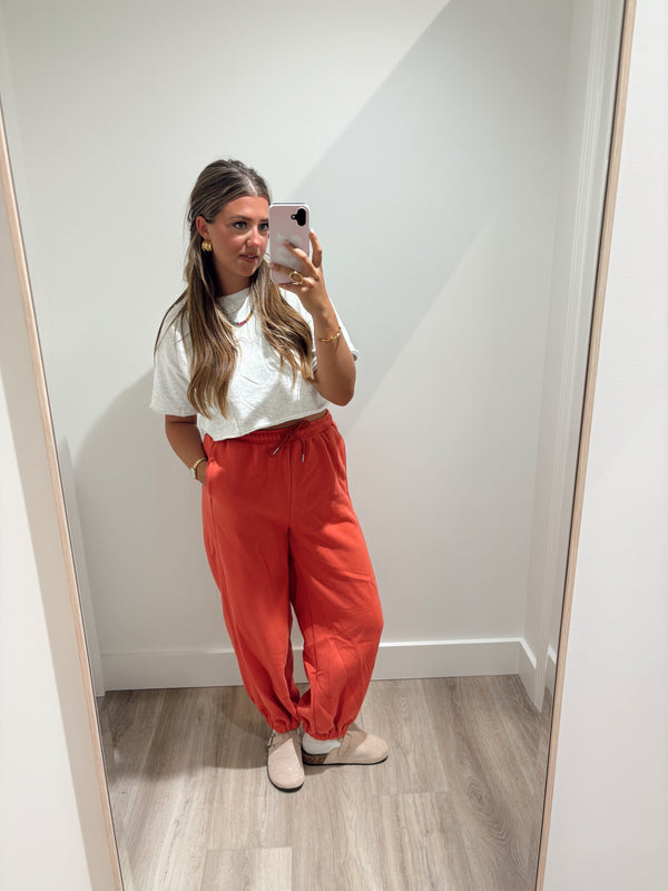 Coral Scuba Sweatpants Jogger