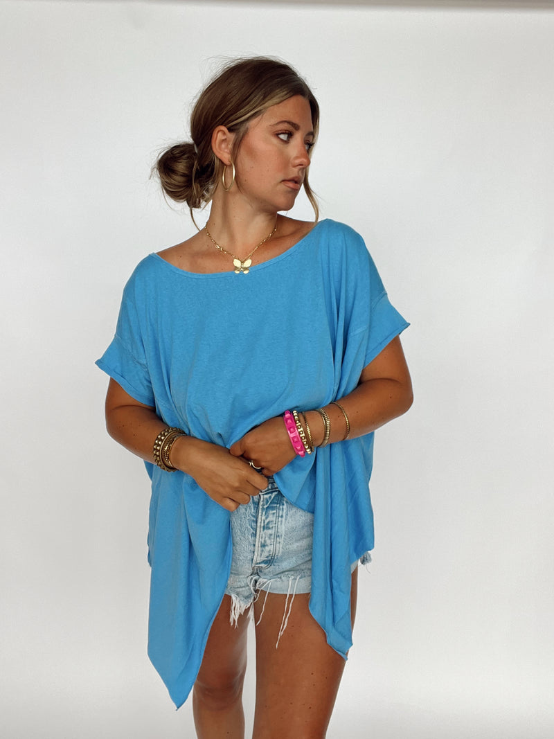 The Shelbie Top | BLUE