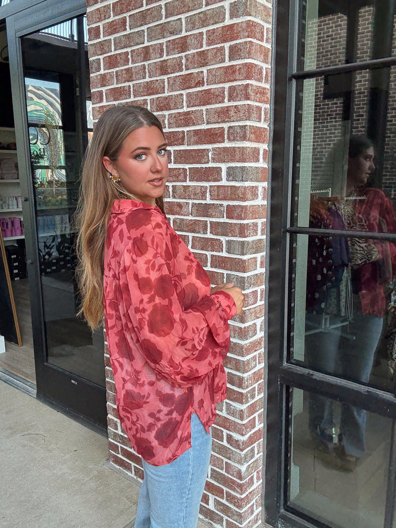 Carla Floral Top | RESTOCK