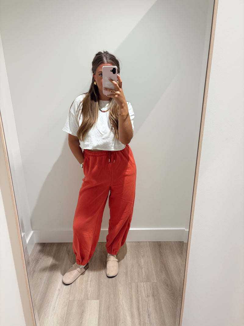 Coral Scuba Sweatpants Jogger