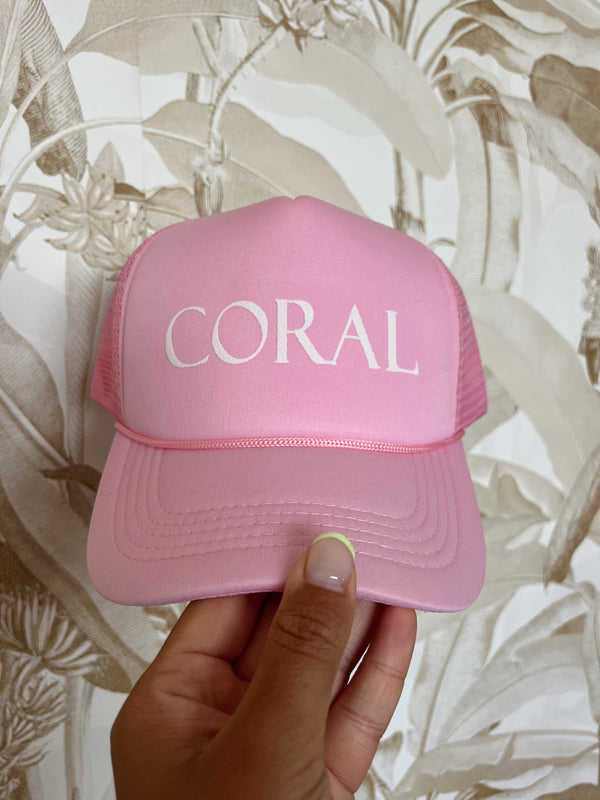 Coral Exclusive Hat