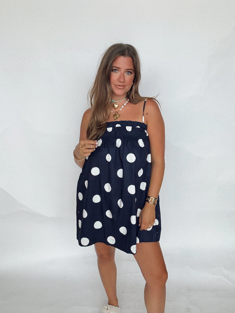 Polka Dot Mini Dress
