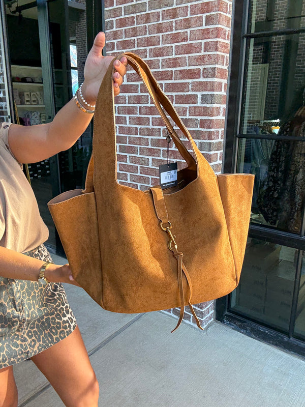 Suede Tote Bag | PREORDER