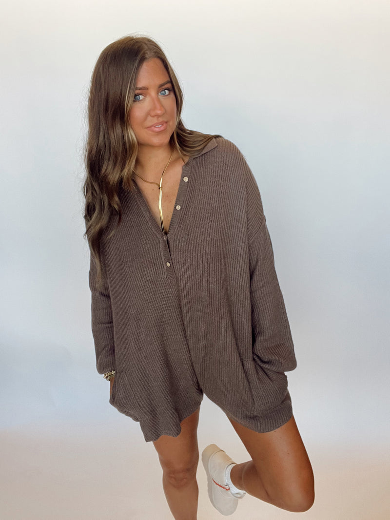 The Sweater Romper