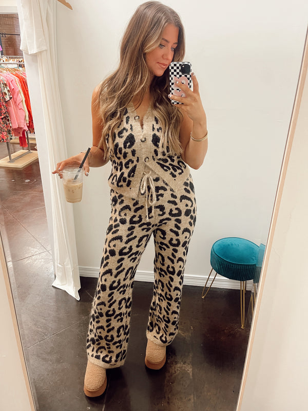 The Cheetah Vest Set