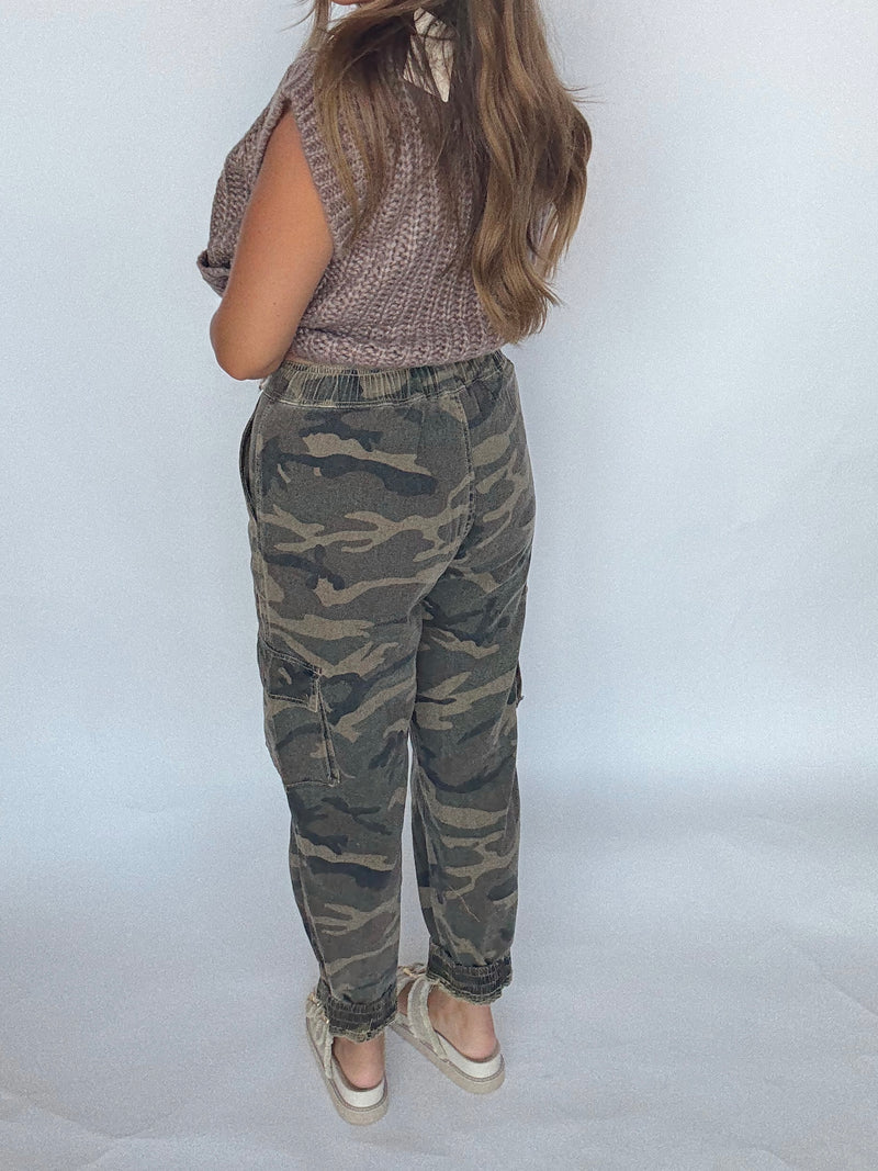 Camo Cargo Jogger