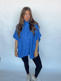 Blue Poncho | RESTOCK