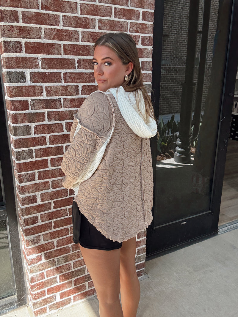 The Quilted Emmy Hoodie