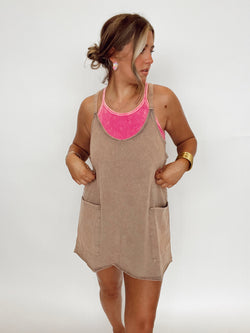 The Addie Romper | MOCHA RESTOCK