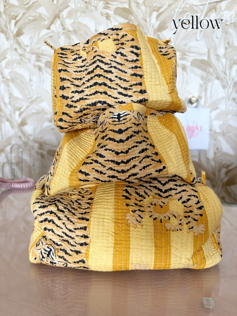Jungle Cosmetic Bag | Restock / New Colors
