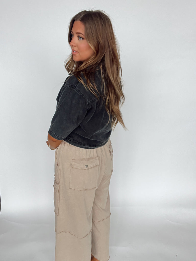 Mocha Cargo Pant