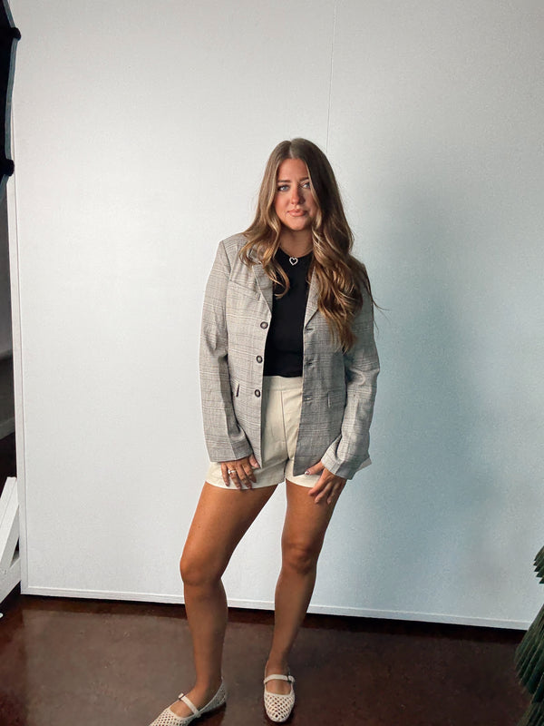 Plaid Classic Blazer