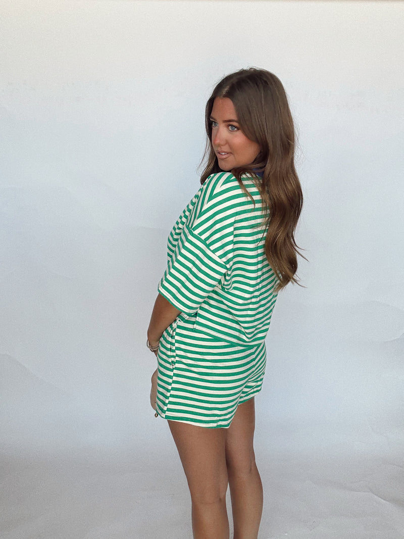 The Courtney Striped Set