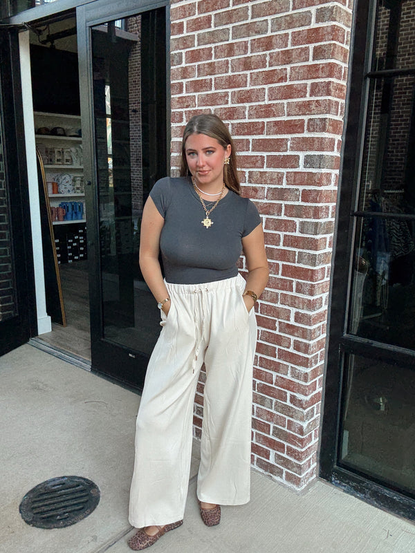 Alpaca Cream Lounge Pant