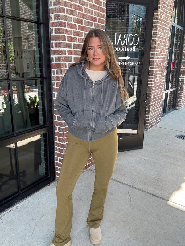 Black Mineral Washed Jacket