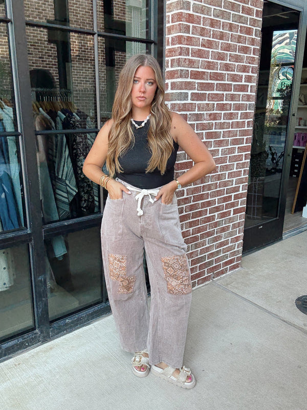 Brown Cargo Pant