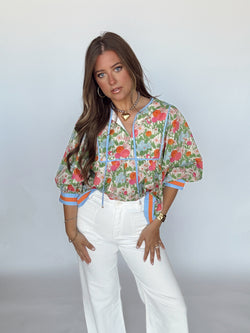 Marigold Spring Top