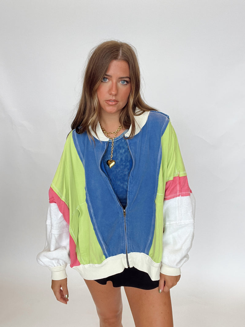 The Marlie Colorblock Jacket