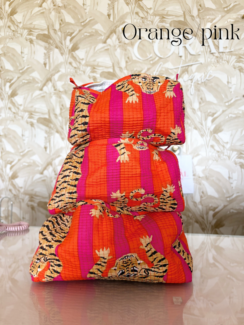 Jungle Cosmetic Bag | Restock / New Colors